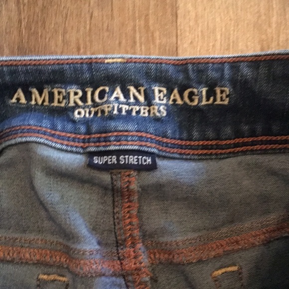 AmericanEagleOutfitters Super Stretch Kick Boot Jeans - Picture 7 of 9